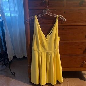 Lulus Yellow Sundress